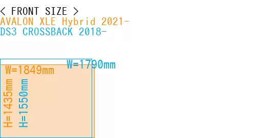 #AVALON XLE Hybrid 2021- + DS3 CROSSBACK 2018-